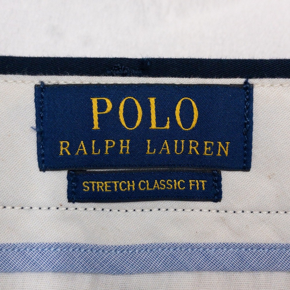 Polo Ralph Lauren Stretch Classic Fit 9" Shorts Mens Size 44B Navy Blue New - Picture 4 of 13